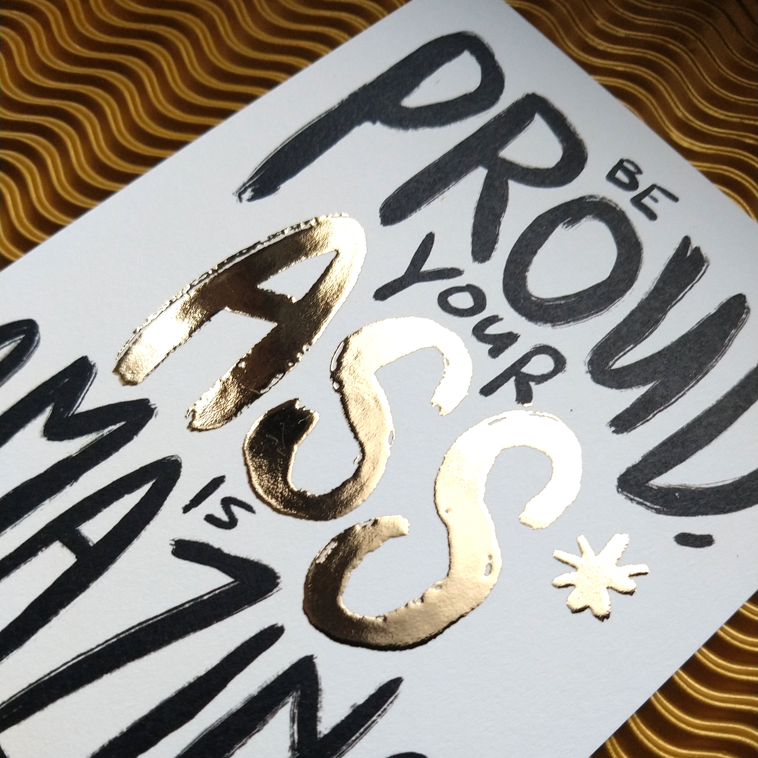 Wenskaart: LSxAut&out - Amazing ASS