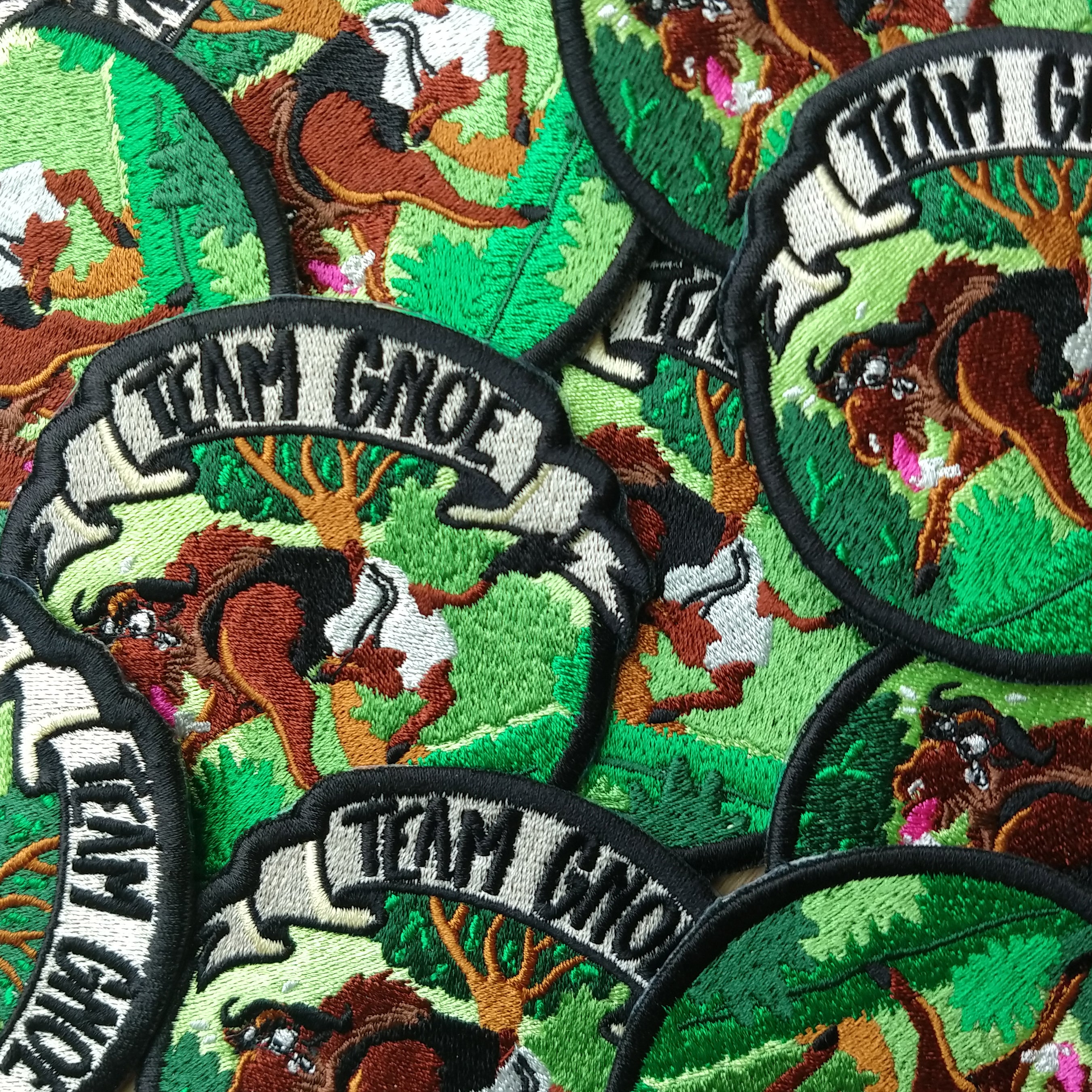 Strijkapplicatie: Gnoe