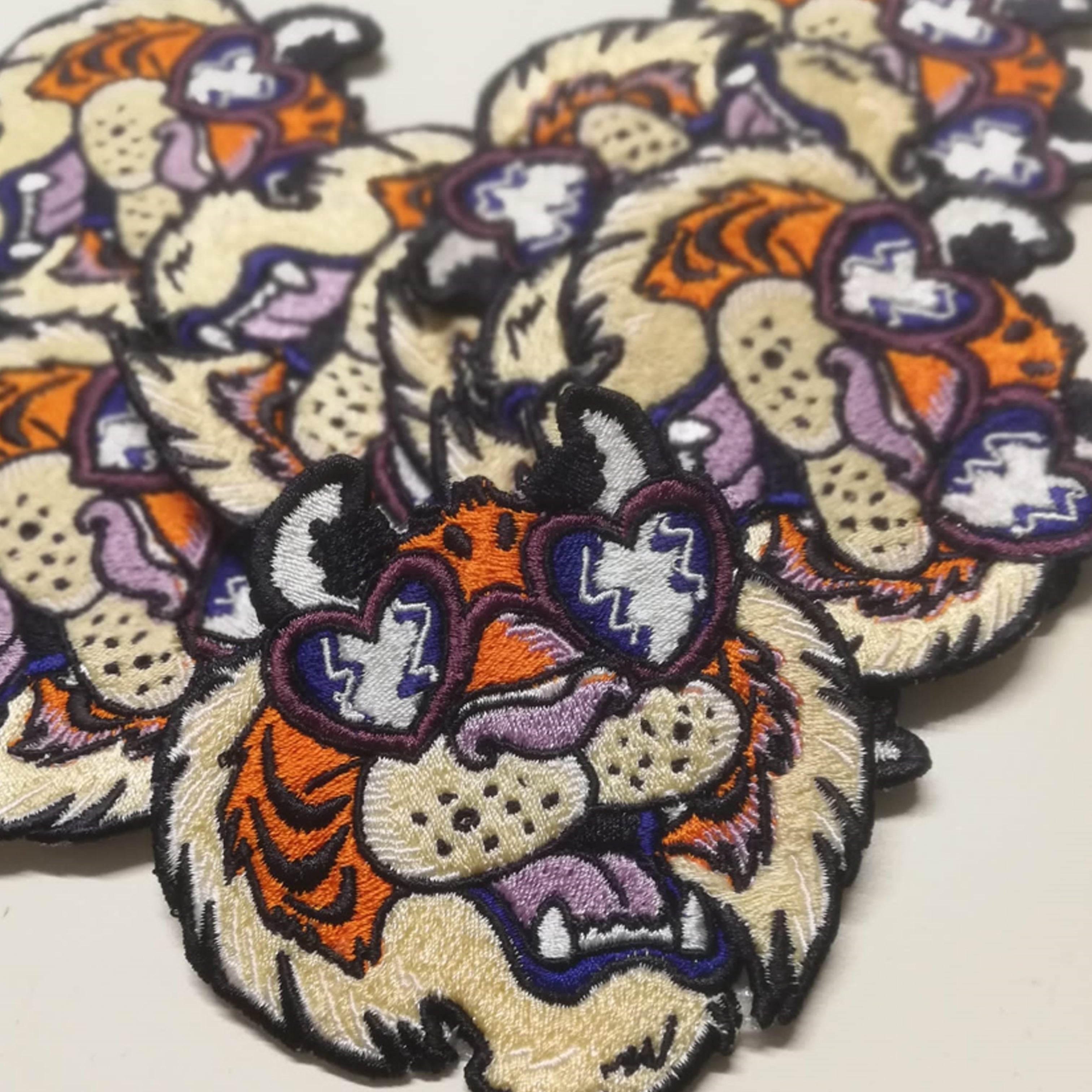 Stijkapplicatie: Tijger